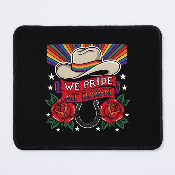 Item preview, We Pride At Dawn Bold Western Equality and Rainbow Pride Design designed and sold by Redgiant87x.