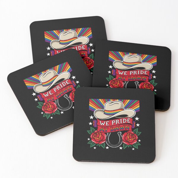 Item preview, We Pride At Dawn Bold Western Equality and Rainbow Pride Design designed and sold by Redgiant87x.