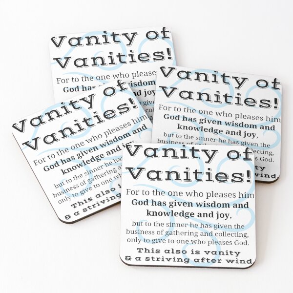 Item preview, Vanity of Vanities Wind Design (Ecclesiastes) designed and sold by stella literarium.