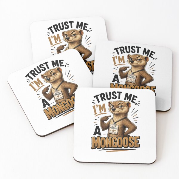 Item preview, Trust Me I'm A Mongoose Certified Expert Funny T-Shirt designed and sold by happyshirt27.