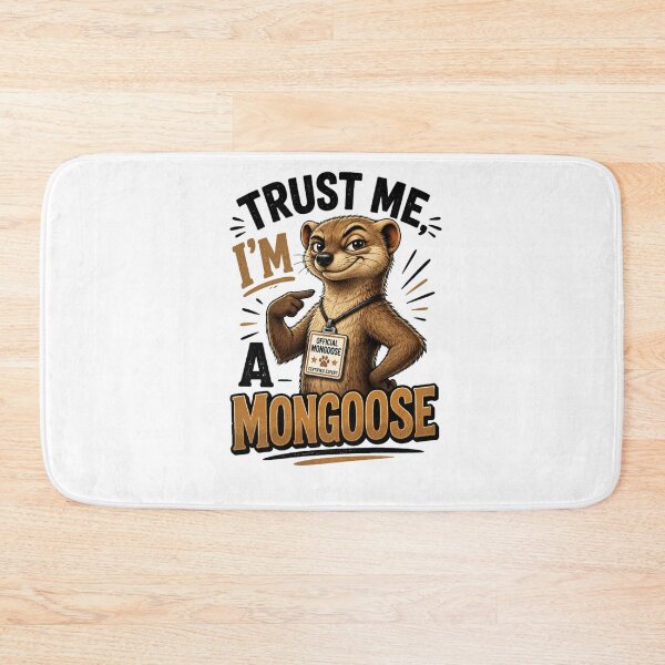 Item preview, Trust Me I'm A Mongoose Certified Expert Funny T-Shirt designed and sold by happyshirt27.