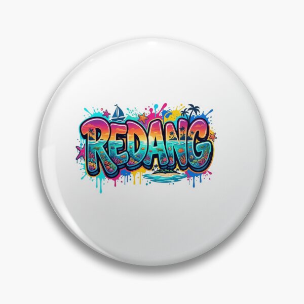 Item preview, Redang Island Graffiti Sticker designed and sold by Imaginarium of Chaos falcon88 .