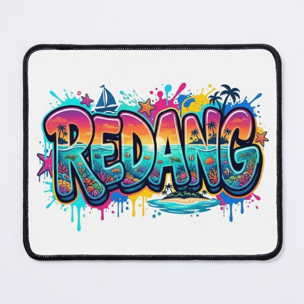 Item preview, Redang Island Graffiti Sticker designed and sold by Imaginarium of Chaos falcon88 .