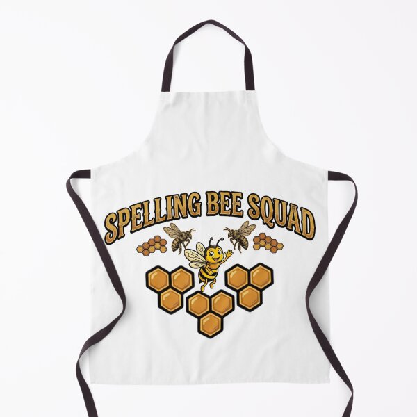 Item preview, cute cartoon bee spelling squad teacher school design designed and sold by ArtDesignTp.