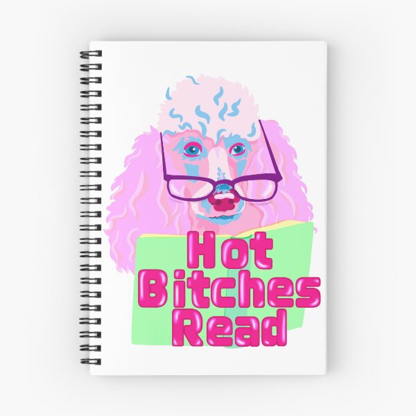 Aperçu de l'œuvre Hot Bitches lisent des chiens roses créée et vendue par ExtraCaffeine.