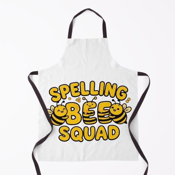 Item preview, spelling bee squad fun cartoon bee school design designed and sold by ArtDesignTp.