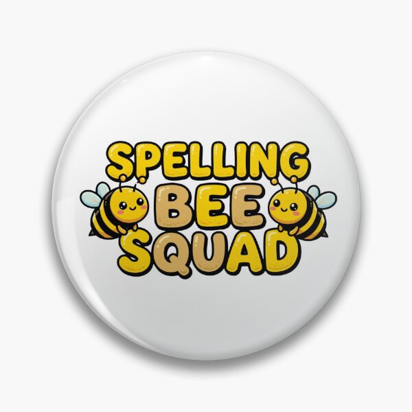 Item preview, school spelling bee squad cartoon bee teacher art designed and sold by ArtDesignTp.
