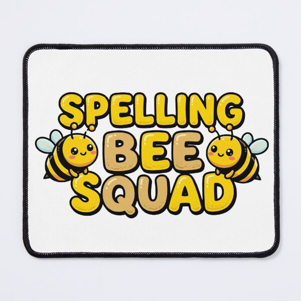 Item preview, school spelling bee squad cartoon bee teacher art designed and sold by ArtDesignTp.