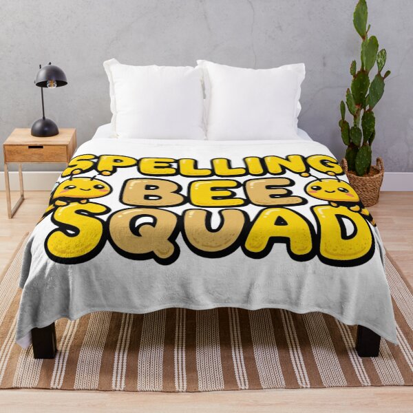 Item preview, school spelling bee squad cartoon bee teacher art designed and sold by ArtDesignTp.