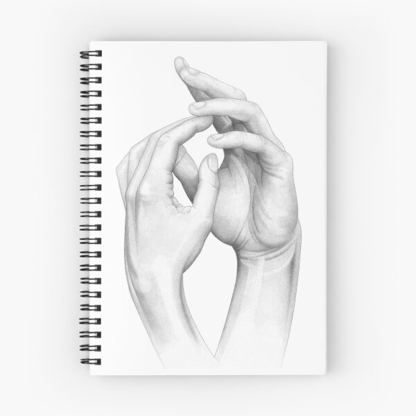 Item preview, Hands Touching Pencil Drawing  designed and sold by MattHackArt.