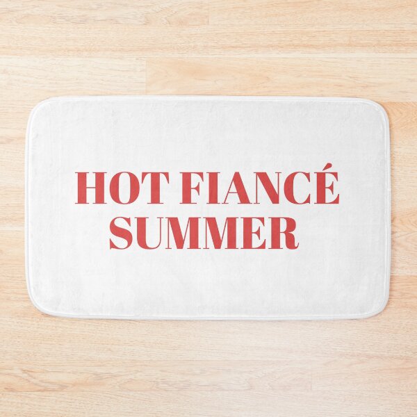 Item preview, Hot Fiancé Summer, Funny Fiancee, Bachelorette Party, Future Mrs Engagement Gift designed and sold by toongstudio.