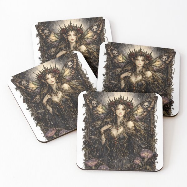 Item preview, Dark Fae Thorn Queen designed and sold by PatiImagination.