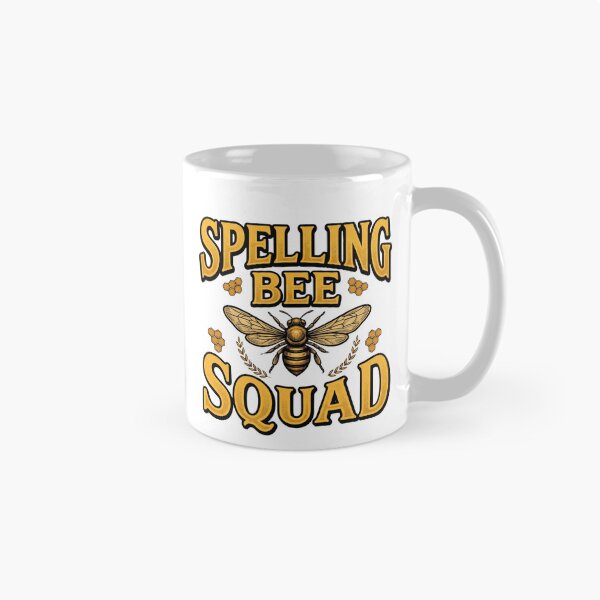 Item preview, spelling bee squad cute teacher cartoon bee design designed and sold by ArtDesignTp.
