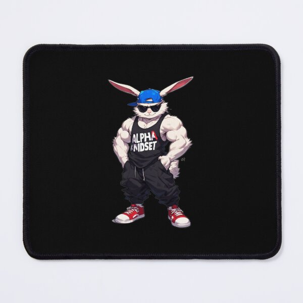 Item preview, Gym bunny with bodybuilder  designed and sold by Radhestore.