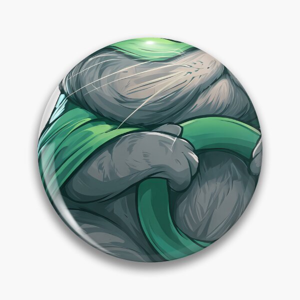 Item preview, Green Ring Scottish Fold designed and sold by IllumeInk.