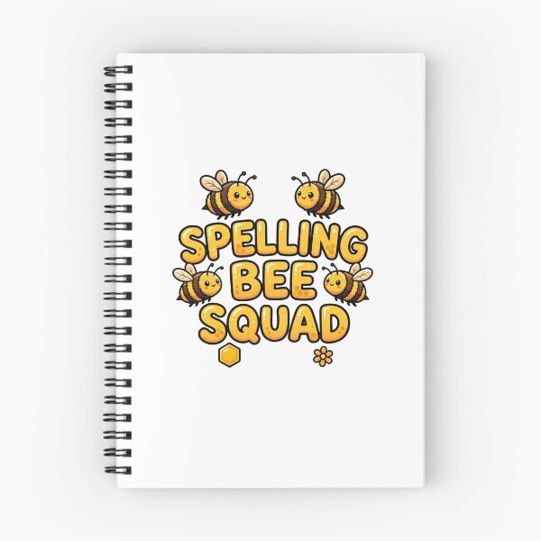 Item preview, spelling bee squad teacher cartoon bee school graphic designed and sold by ArtDesignTp.