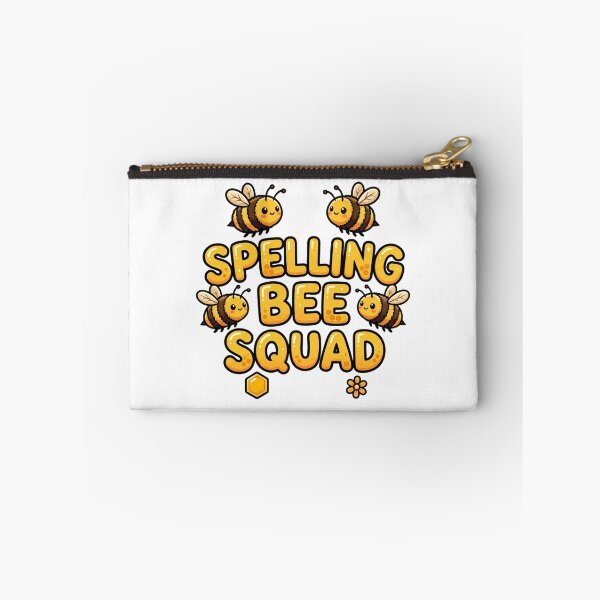 Item preview, spelling bee squad teacher cartoon bee school graphic designed and sold by ArtDesignTp.