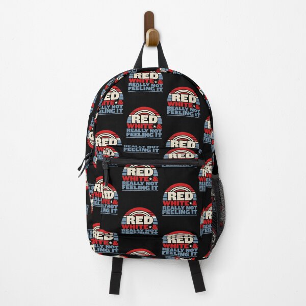 Item preview, Red White & Really Not Feeling It Sarcastic 4th of July Political Design designed and sold by Redgiant87x.