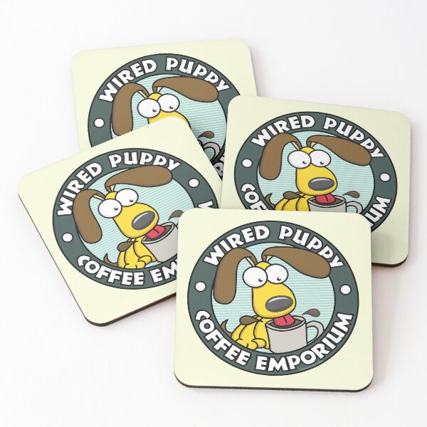 Item preview, Wired Puppy Coffee Emporium designed and sold by Wislander.