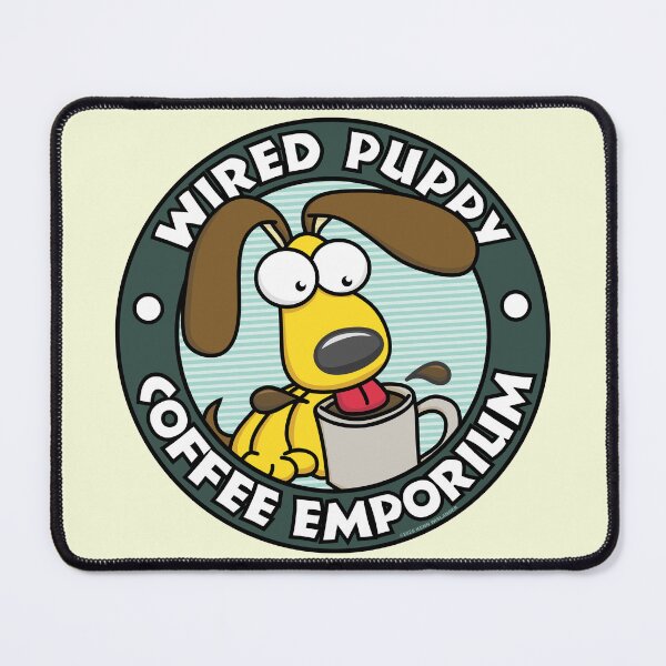 Item preview, Wired Puppy Coffee Emporium designed and sold by Wislander.