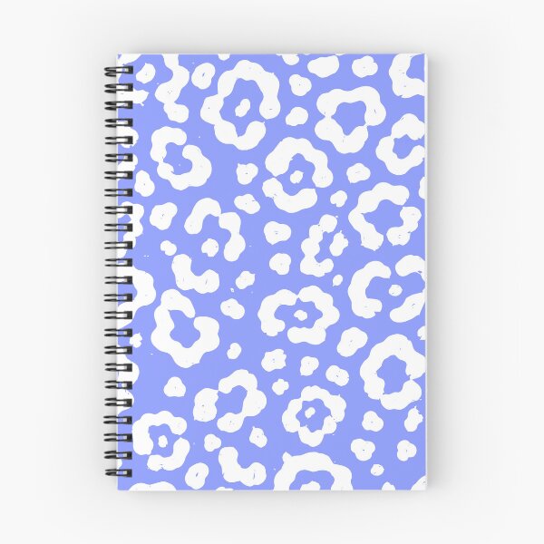 Item preview, Estampado moderno de leopardo en azul bígaro y blanco. designed and sold by Napofazarte.