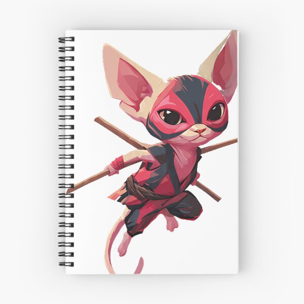 Item preview, Merc Kitty Sphynx designed and sold by IllumeInk.
