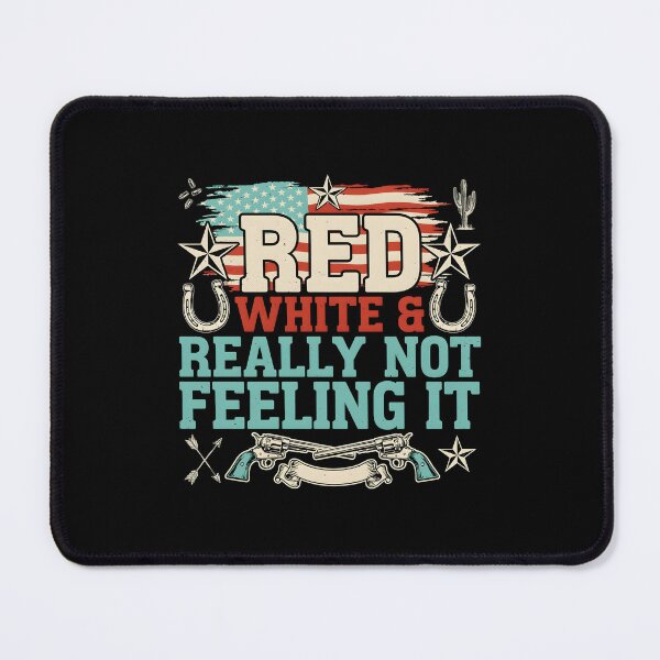 Item preview, Red White & Really Not Feeling It Retro Independence Day Sarcasm designed and sold by Redgiant87x.