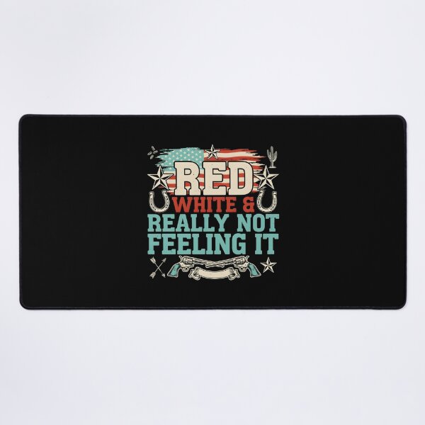 Item preview, Red White & Really Not Feeling It Retro Independence Day Sarcasm designed and sold by Redgiant87x.