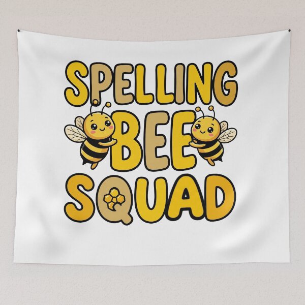 Item preview, spelling bee squad cute cartoon teacher school design designed and sold by ArtDesignTp.