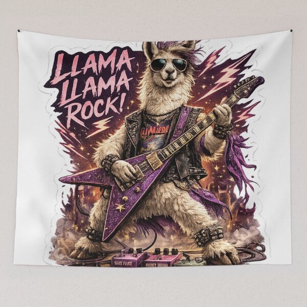 Item preview, Llama rocker designed and sold by Dustfairy9876.