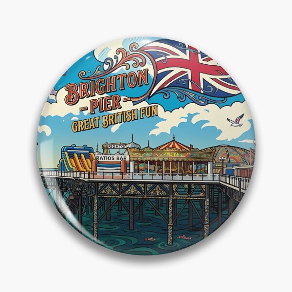 Item preview, Brighton Pier - Great British Fun designed and sold by paolo amiotti.