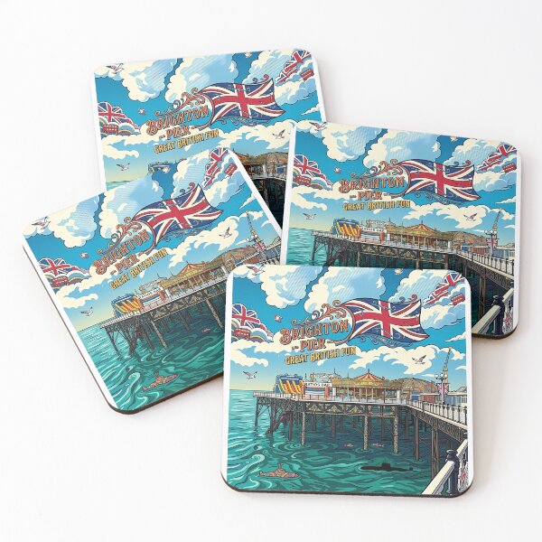 Item preview, Brighton Pier - Great British Fun designed and sold by paolo amiotti.