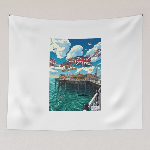 Item preview, Brighton Pier - Great British Fun designed and sold by paolo amiotti.