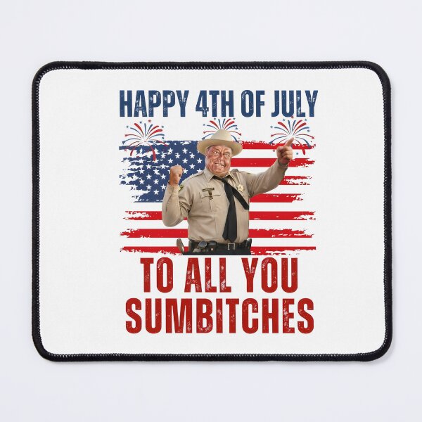 Item preview, Happy 4th Of July To All You - Retro Smokey And The Bandit designed and sold by retro-and-rust.