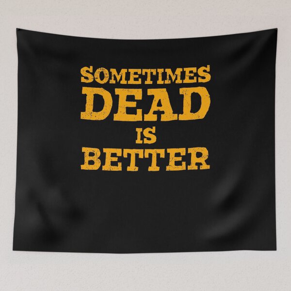 Item preview, Sometimes Dead Is Better Vintage Horror Cat designed and sold by THAT-ONE-TEE.