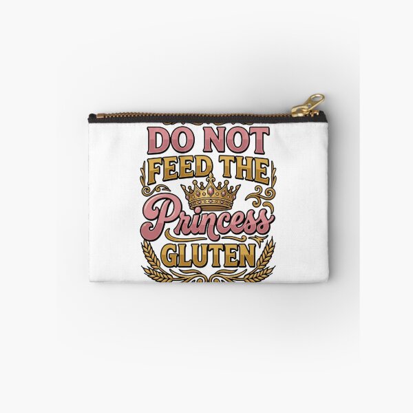 Item preview, do not feed princess gluten funny humor meme art designed and sold by ArtDesignTp.