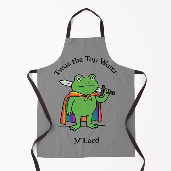 Item preview, Twas the Tap Water M'Lord Frog Knight Meme designed and sold by d247.