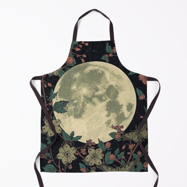 Item preview, The full moon and moths designed and sold by uunaa.