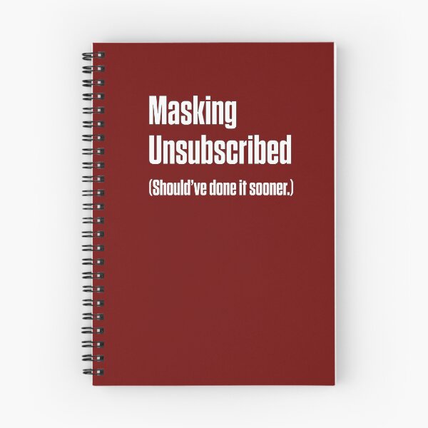 Item preview, Masking: Unsubscribed — Neurodivergent Unmasking designed and sold by Notty DOT.