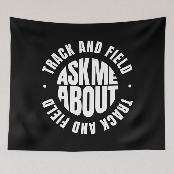 Item preview, Ask me About Track and Field designed and sold by MaryAller.
