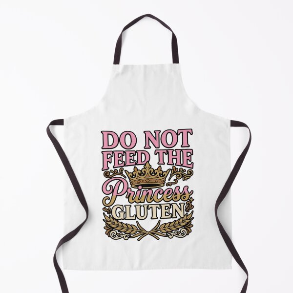 Item preview, gluten free princess sarcastic meme funny quote art designed and sold by ArtDesignTp.
