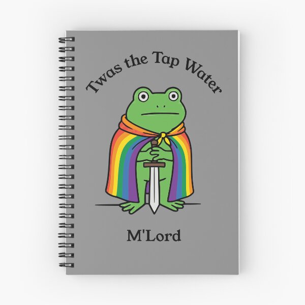 Item preview, Twas the Tap Water M'Lord Frog Knight Meme designed and sold by d247.