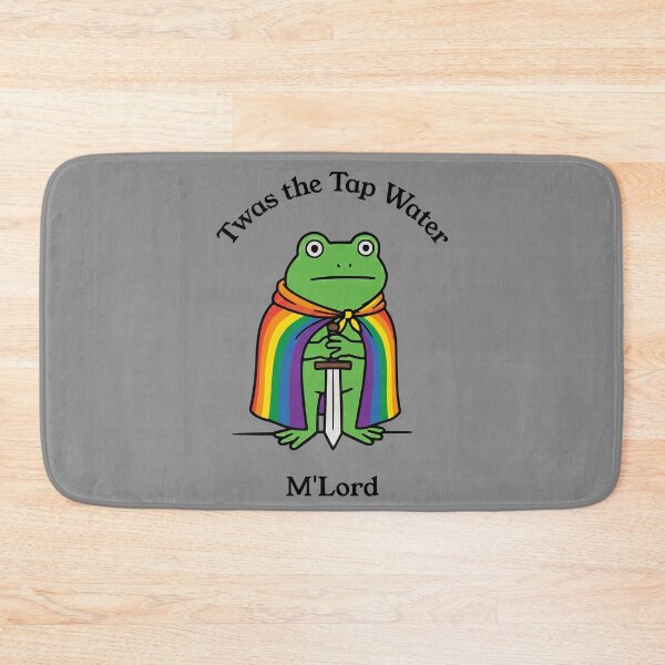 Item preview, Twas the Tap Water M'Lord Frog Knight Meme designed and sold by d247.