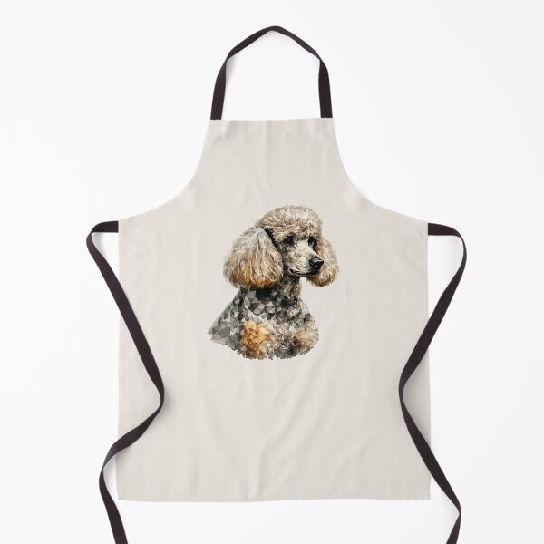 Item preview, Geometric Poodle - Modern Animal Art designed and sold by Tklezardesigns.