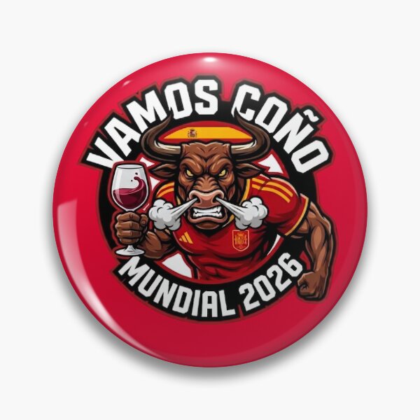 Item preview, Come on, damn it! World Cup 2026! Bull of Spain with wine designed and sold by lumasshop.