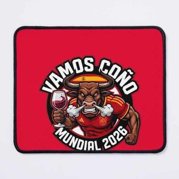 Item preview, Come on, damn it! World Cup 2026! Bull of Spain with wine designed and sold by lumasshop.