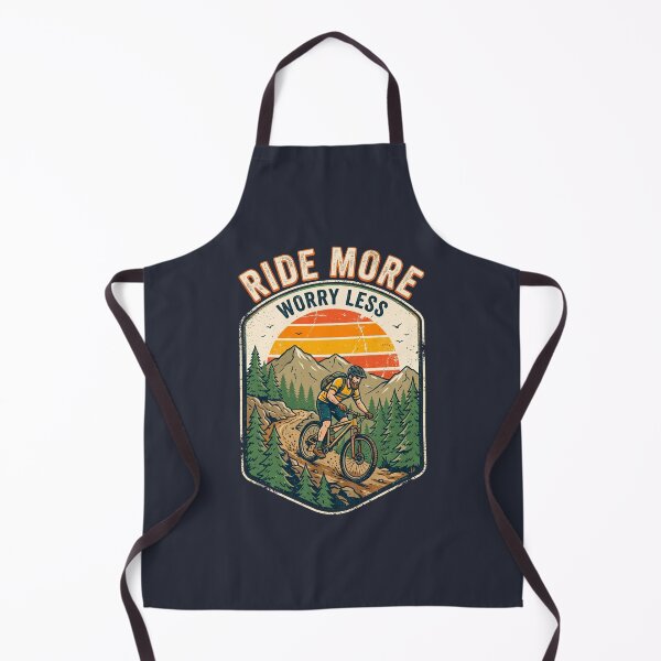 Item preview, Ride More Worry Less Mountain Biking designed and sold by VYNROX.