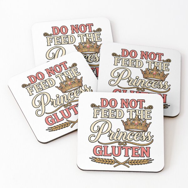 Item preview, gluten princess humor meme funny sarcastic quote art designed and sold by ArtDesignTp.