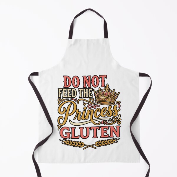 Item preview, funny princess gluten meme sarcastic quote design designed and sold by ArtDesignTp.