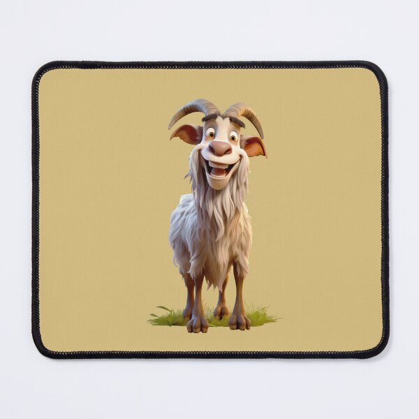 Item preview, Happy Billy Goat, Adorable 3D Farm Character designed and sold by helgekerler.